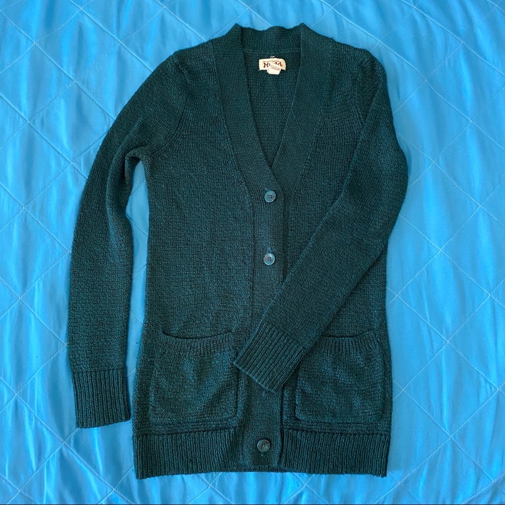 Mudd sweater, teal, S